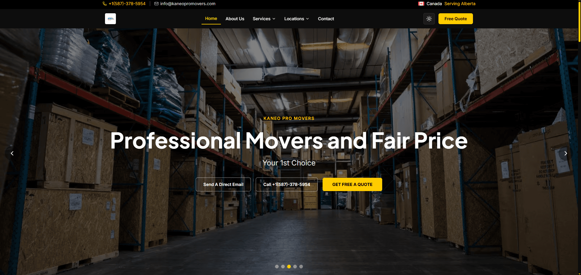 Kaneo Pro Movers product screenshot
